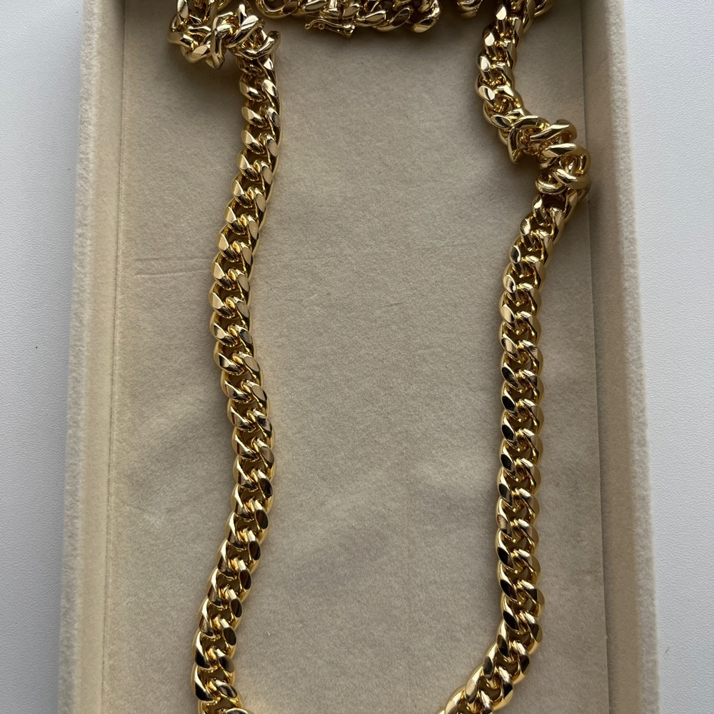 30 inch Gold plated Chain Necklace
